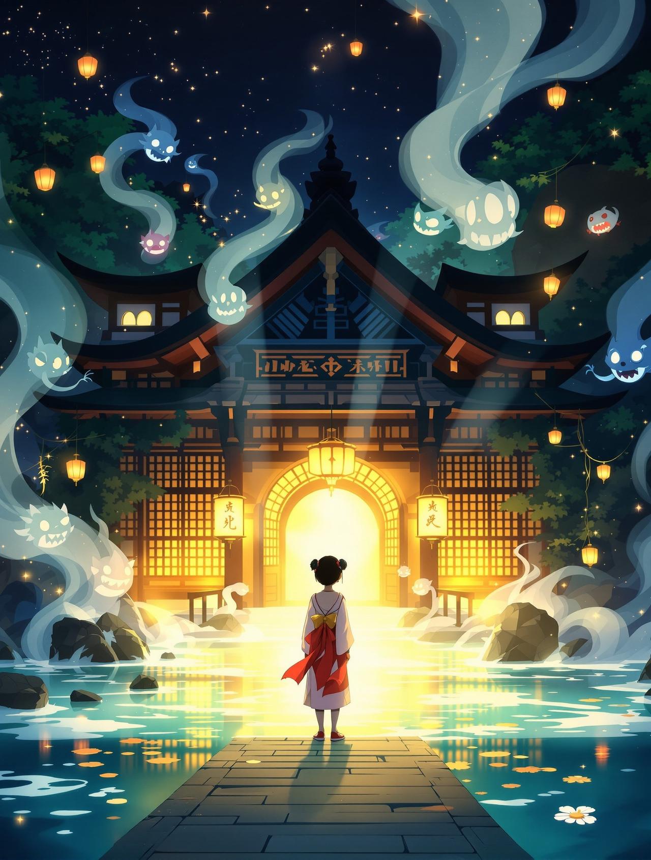 快看动漫热播番剧《千与千寻之外传:汤屋新章》封面 - 治愈 / 奇幻,评分9.4