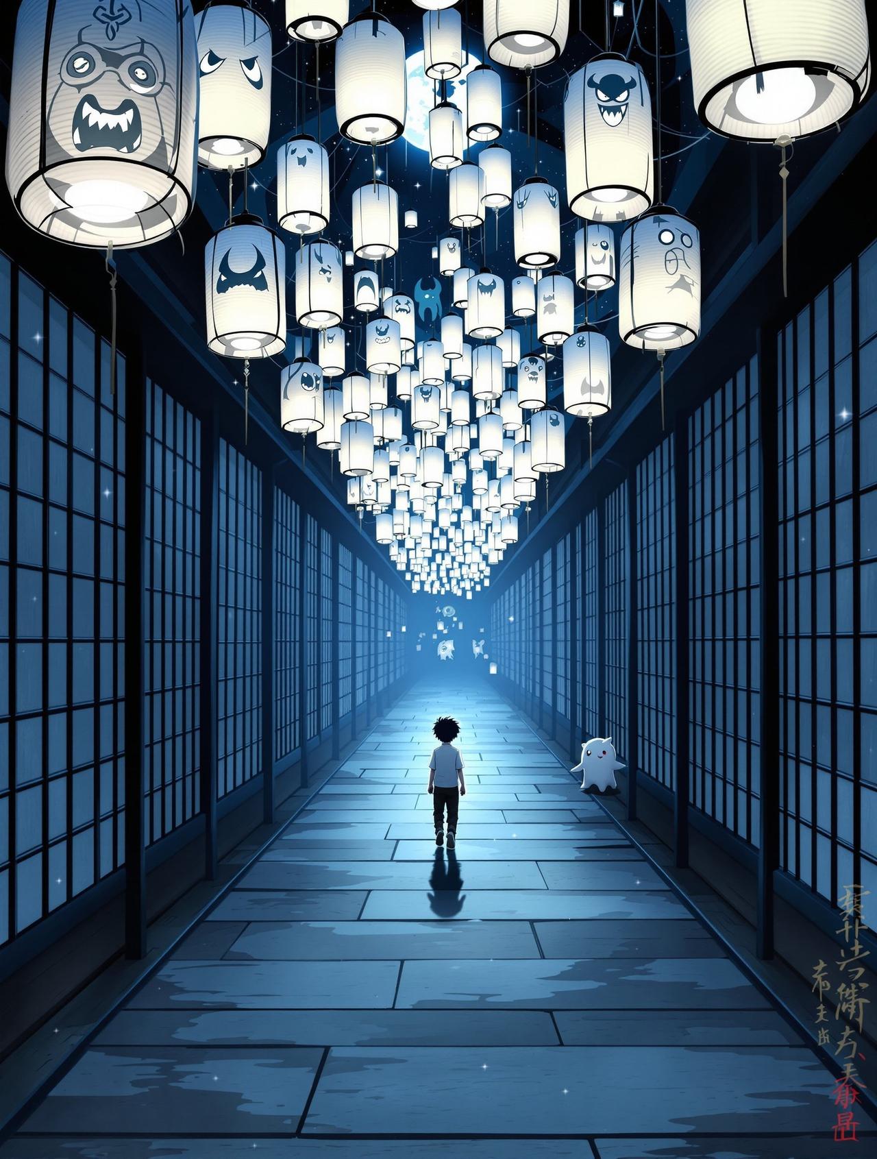 快看动漫编辑精选番剧《妖夜迴廊》封面 - 妖怪 / 奇幻,编辑月见推荐