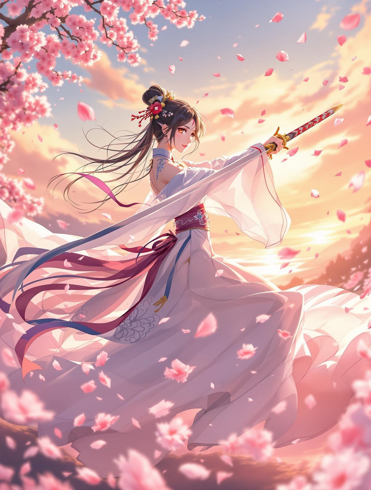 快看动漫热播番剧《花与剑之歌》封面 - 古风 / 武侠,评分9.6